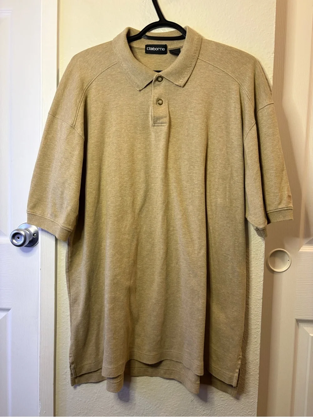 Claiborne Men’s Polo Shirt - Tan